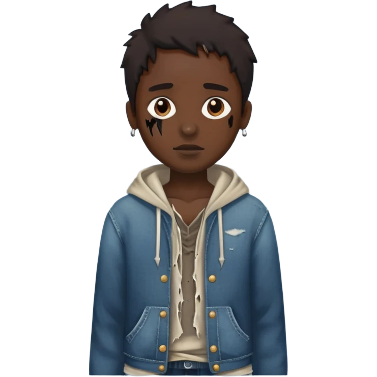a slave emoji