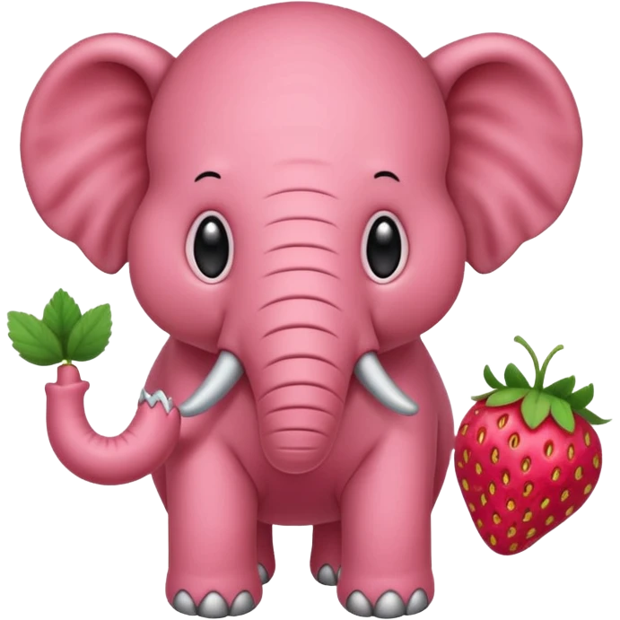 Strawberry elephant de steal a brainrot  emoji