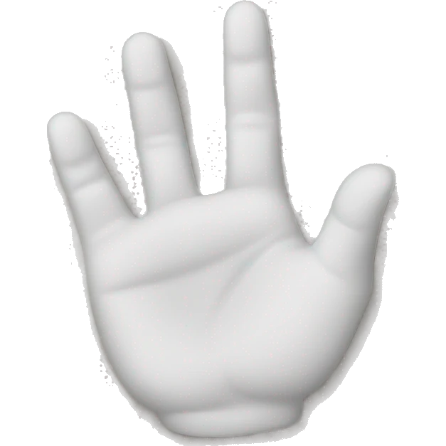 Hand emoji
