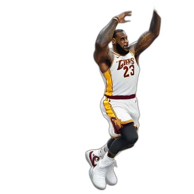 Lebron james dunking emoji