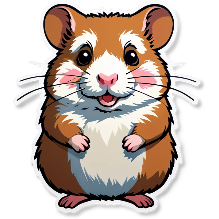 Old hamster emoji