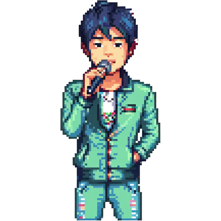 Jay Chou singing emoji