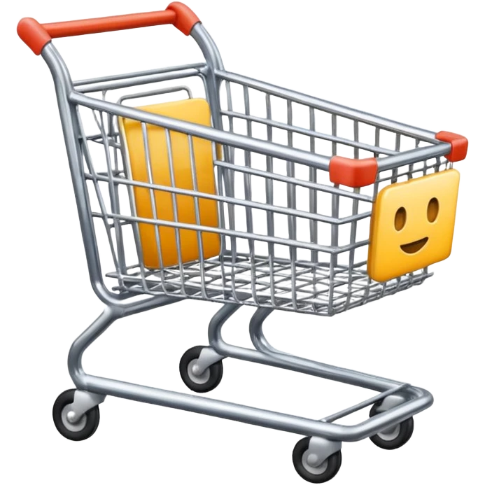 Shopping cart emoji
