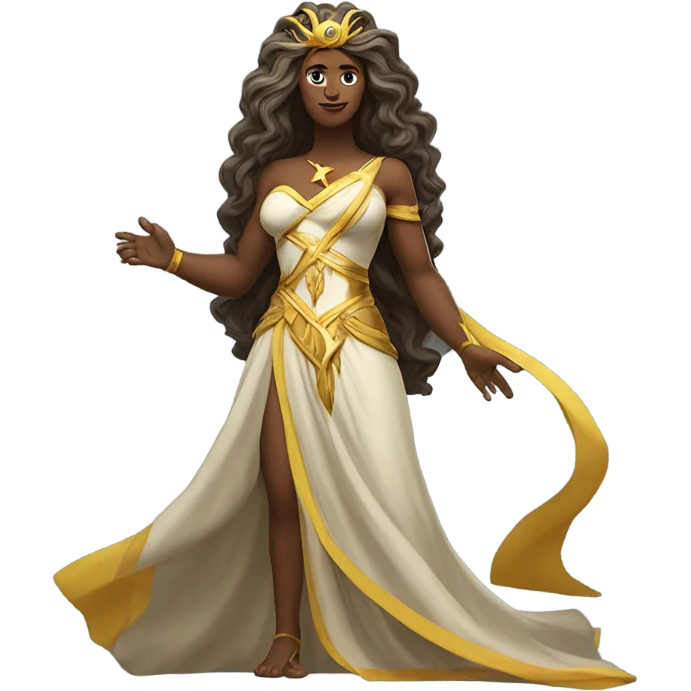 zeus as a girl emoji