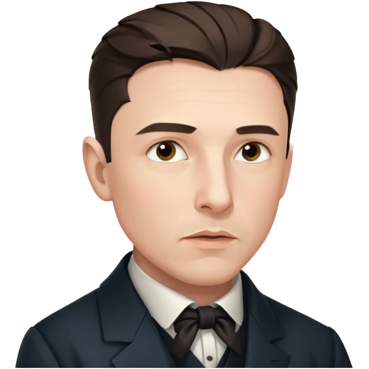 Tesla, pensive emoji