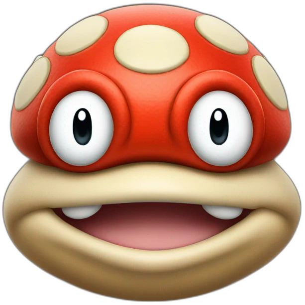 Toad super mario emoji