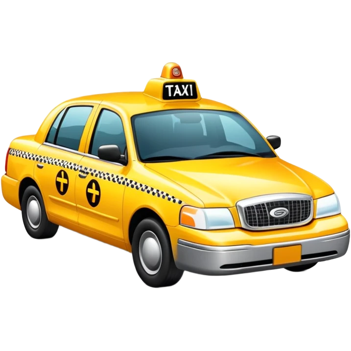 New York City Taxi emoji