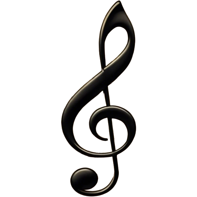 Cinematic Realistic Music Notes, crisp black ink on vintage sheet music, slightly curled edges, soft candlelight casting subtle shadows, glowing with an artistic and nostalgic charm. emoji