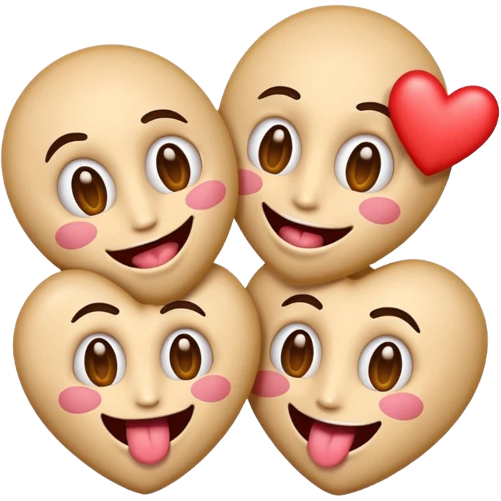 Emoji with heart-shaped eyes, but inside the hearts are dollar signs, and the emoji is sticking out its tongue. emoji