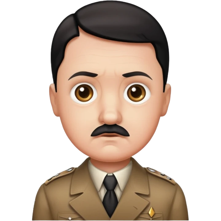 Hitler babyface emoji