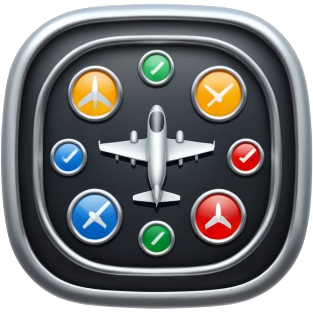 generate realistic autopilot for air plane
 emoji