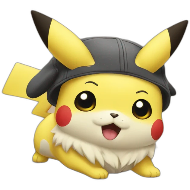 lying pikachu emoji