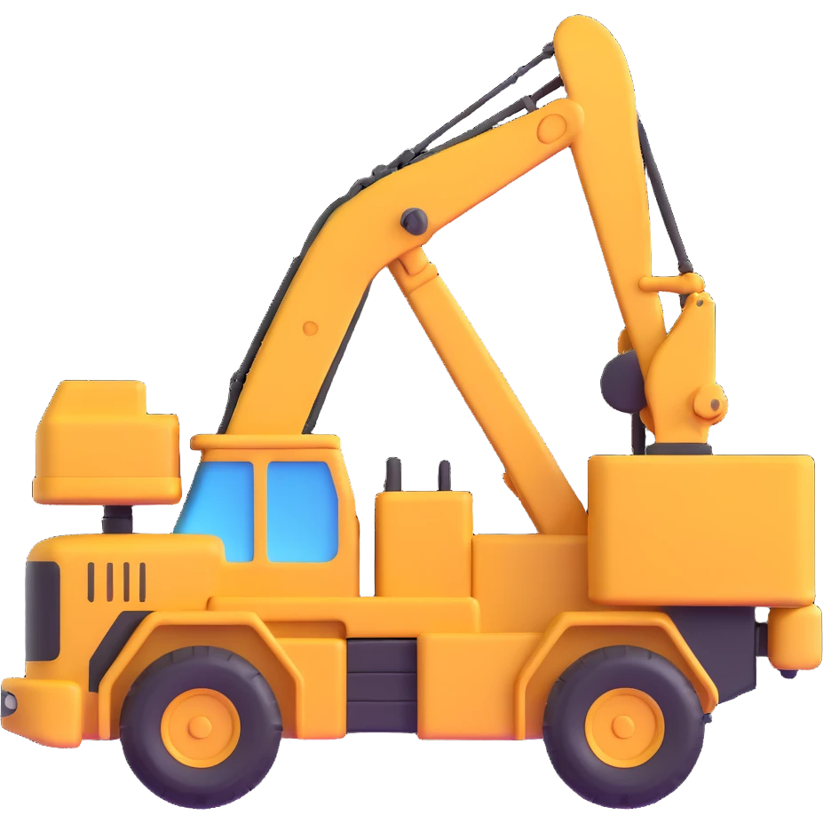 oversized heavy machinery cargo emoji