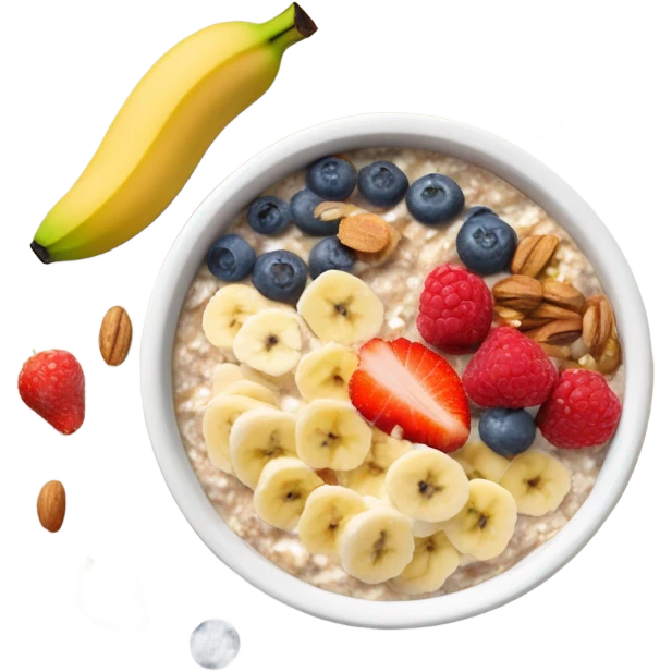 Overnight oats emoji