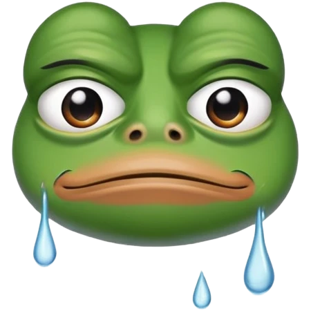 Pepe sad emoji