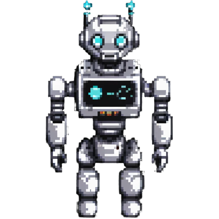 dystopian robot emoji