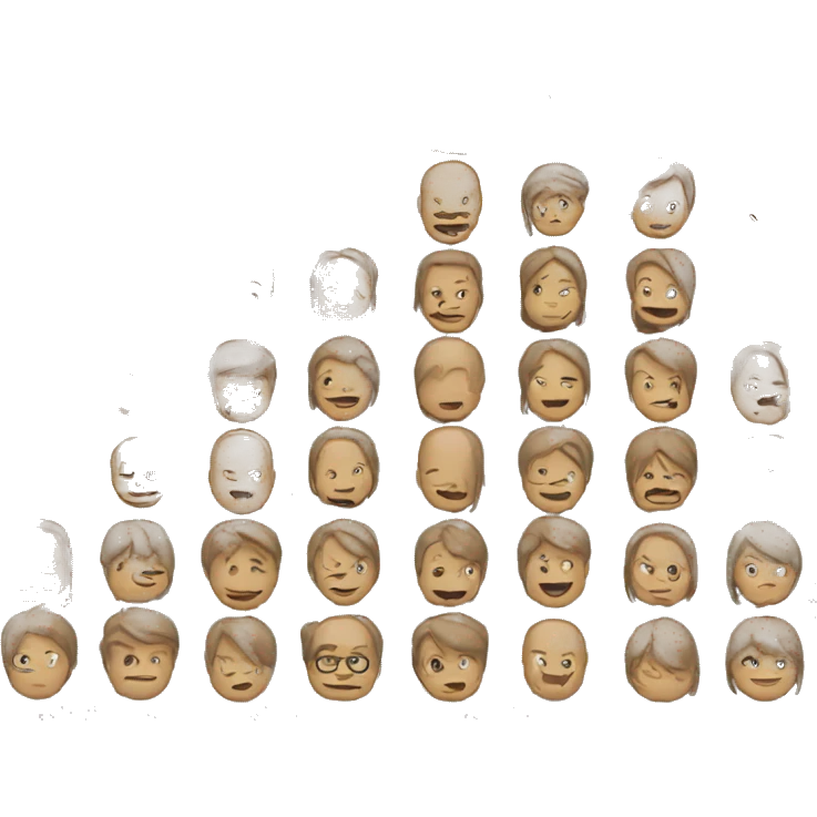 structure of heads emoji
