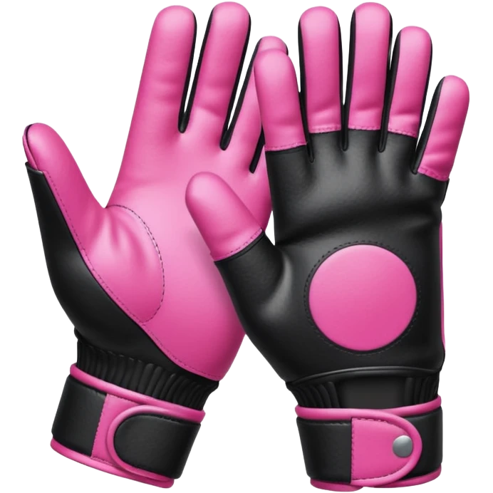 gym gloves isometric view female emoji