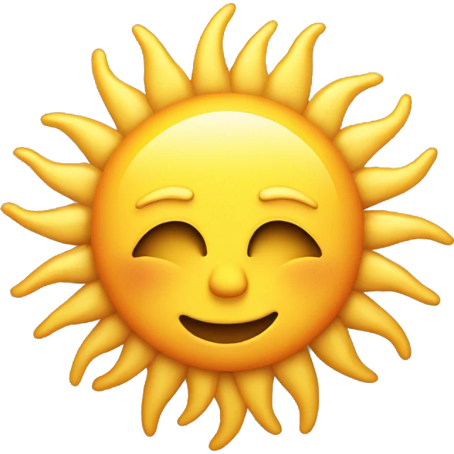 sun emoji