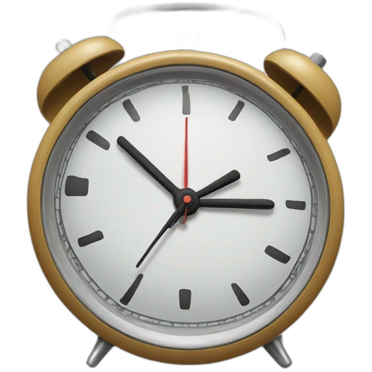 alarm clock emoji