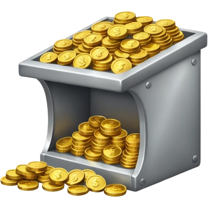 Stall with Coins  emoji