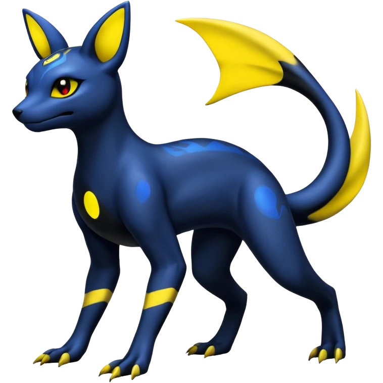Salandit-Noibat-Umbreon-Fakémon-hybrid-creature (full body)  emoji