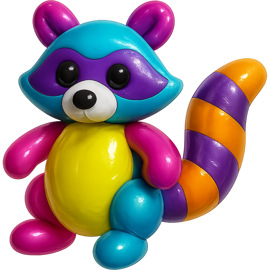 Raccoon emoji