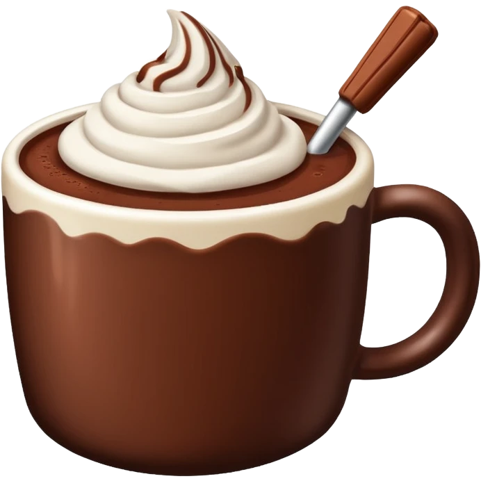 A warn hot chocolate  emoji