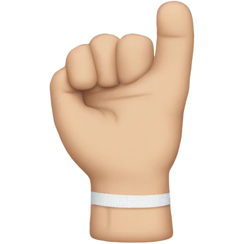 Bandaged thumb  emoji