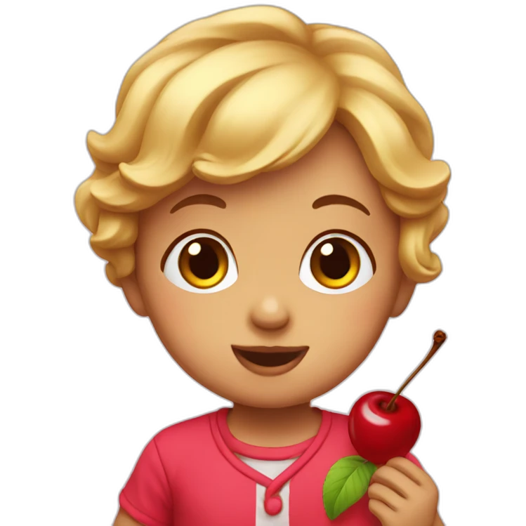 cherry baby emoji