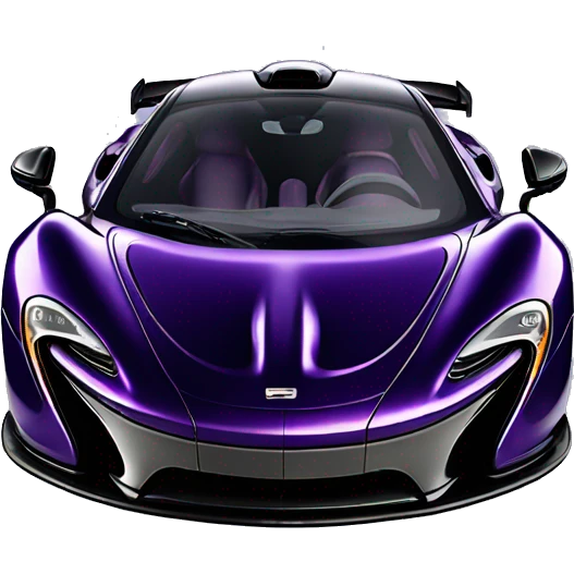 McLaren p1 midnight purple  emoji