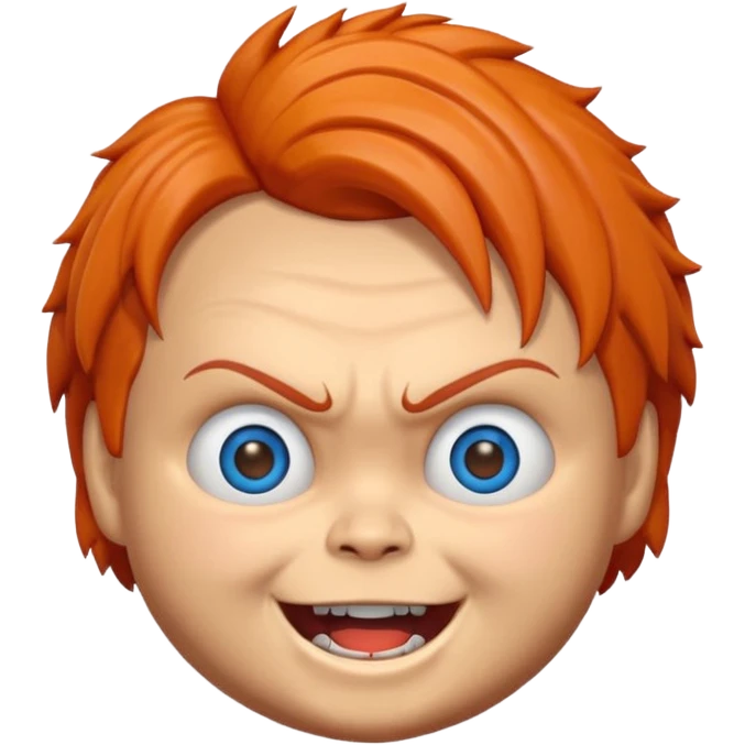 Un emojin de chuky emoji