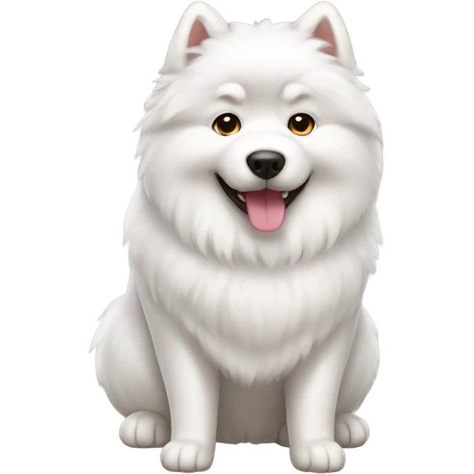 samoyed full body emoji