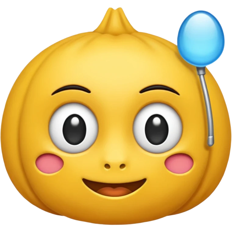 Джинсовая синяя панамка без головы emoji