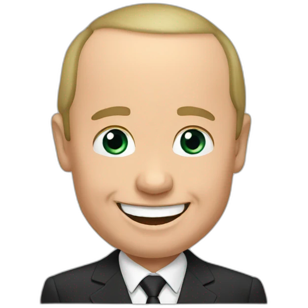 Putin smile emoji