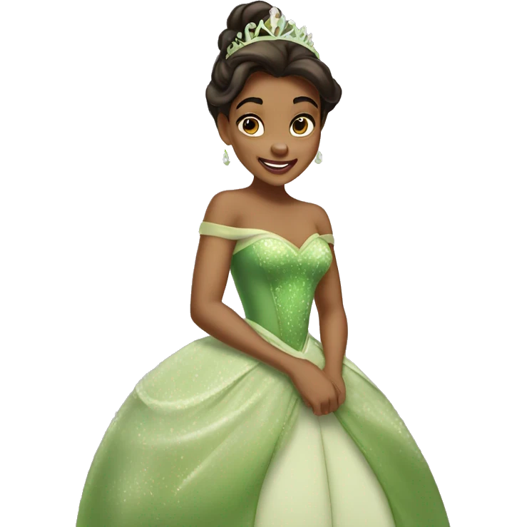 Princess tiana  emoji
