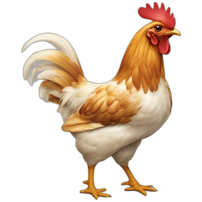 Chicken stripa emoji