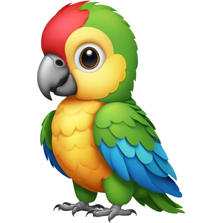 baby parrot emoji