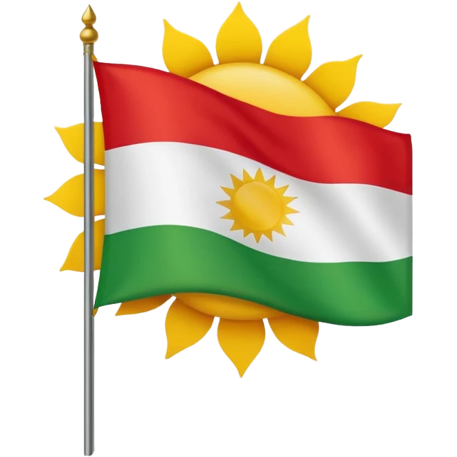 Make a Kurdistan emoji. emoji