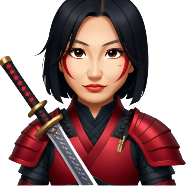 Fierce Samurai emoji