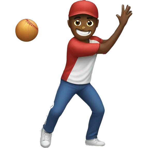  person throwing a ball emoji
