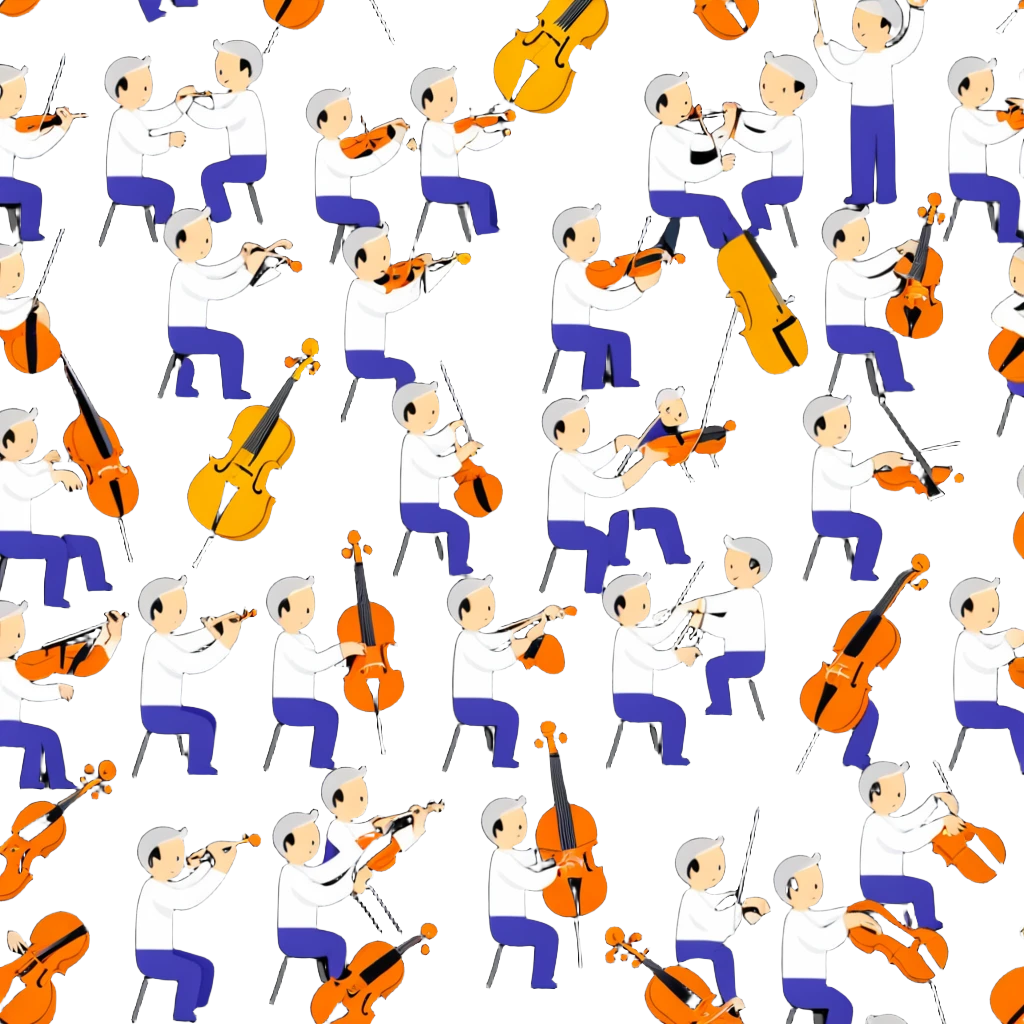 orchestra playing 12 Days of Christmas, festive emoji
