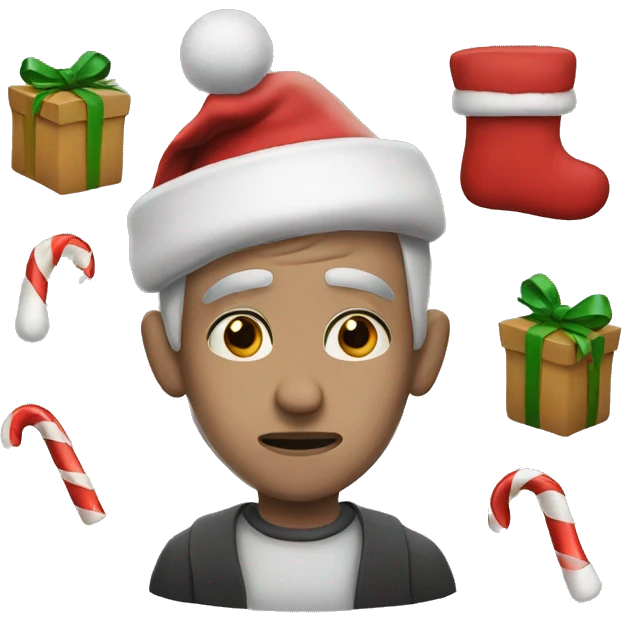 Poor Christmas  emoji