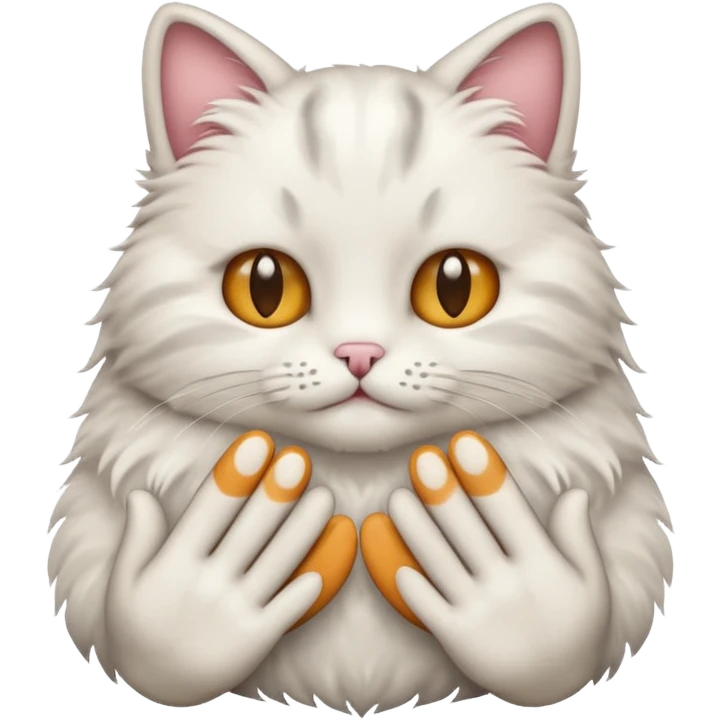 doigts dans la chat emoji
