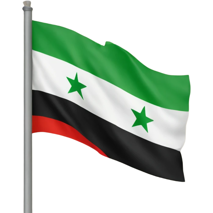 Old syrian flag emoji