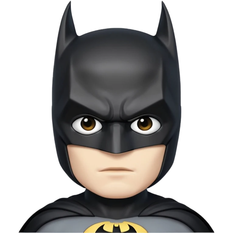 batman white emoji