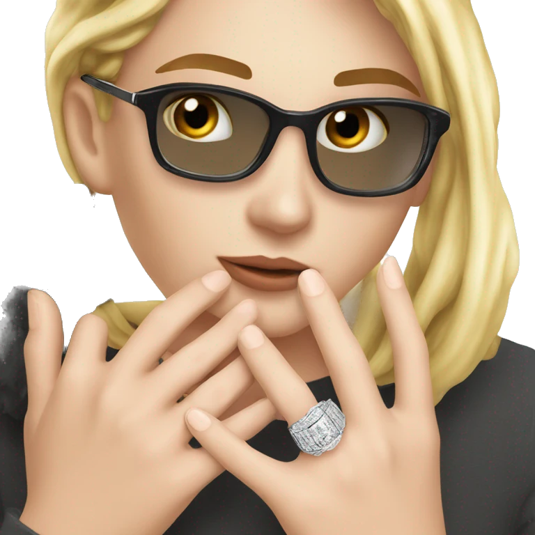 Bague de fiançailles emoji