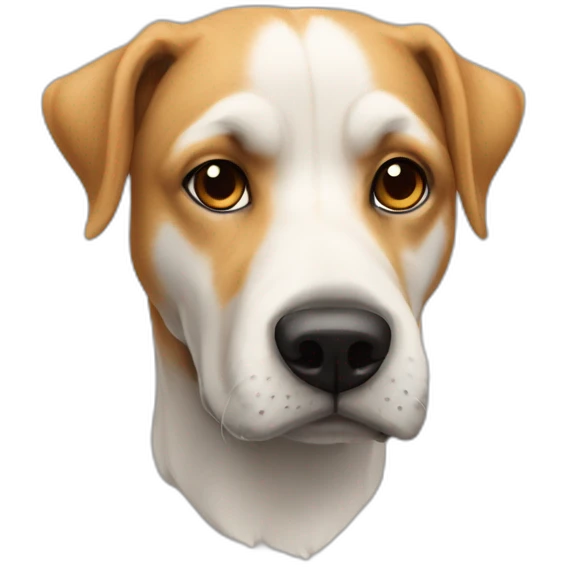 chien mangeant un chien emoji