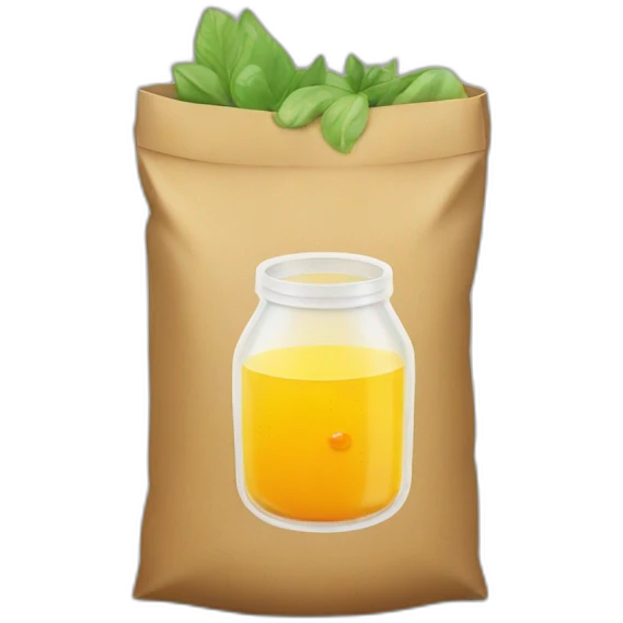 juice in a bag emoji