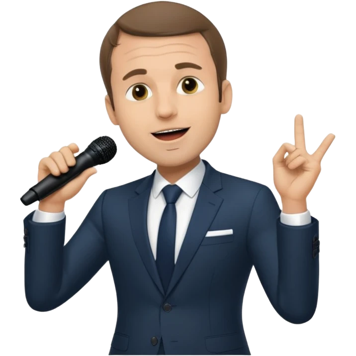 Macron qui tue tung tung tung sahur emoji